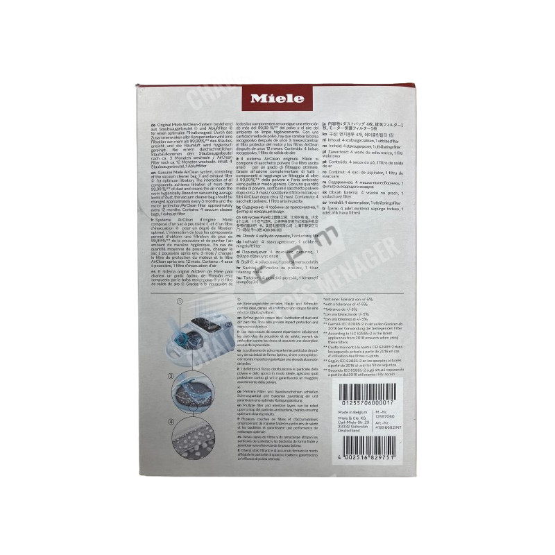 SACS MIELE TU HYCLEAN PURE