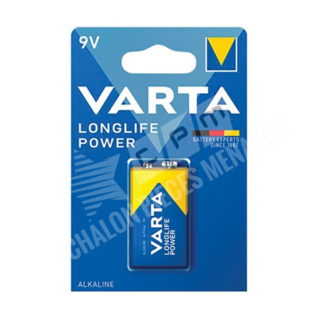 PILE VARTA ALCALINE 9V 6LP3146