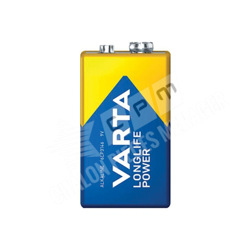 PILE VARTA ALCALINE 9V 6LP3146