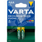 PILES VARTA RECHARGEABLES AAA 800 mAh 1,2V
