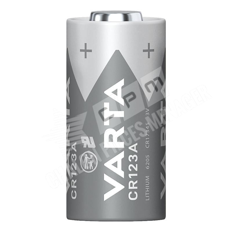 PILE VARTA CR123A LITHIUM 3V