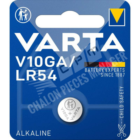PILE VARTA V10GA / LR54 1,5V ALKALINE