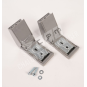 KIT DE REPARATION POIGNEE INOX RADIUS R6, LARGEUR 3,50 CM, ALTERNATIVE LIEBHERR