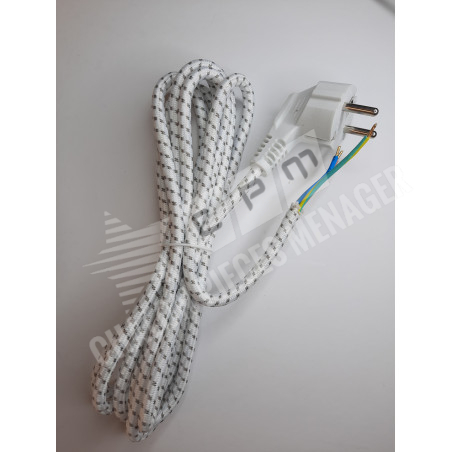 Cordon fer à repasser 3 mètres