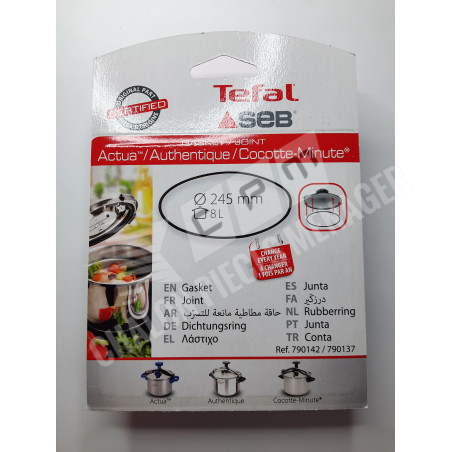 Joint Actua / Authentique / Cocotte Minute® tefal SEB 8L