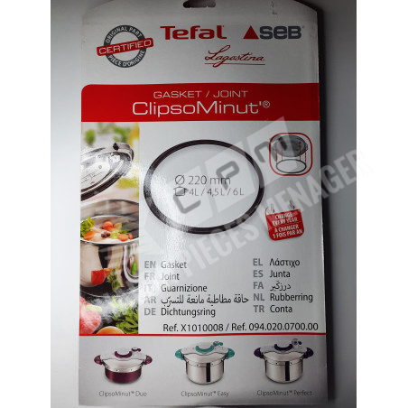 Joint ClipsoMinut' 4L/4,5L/6L tefal SEB