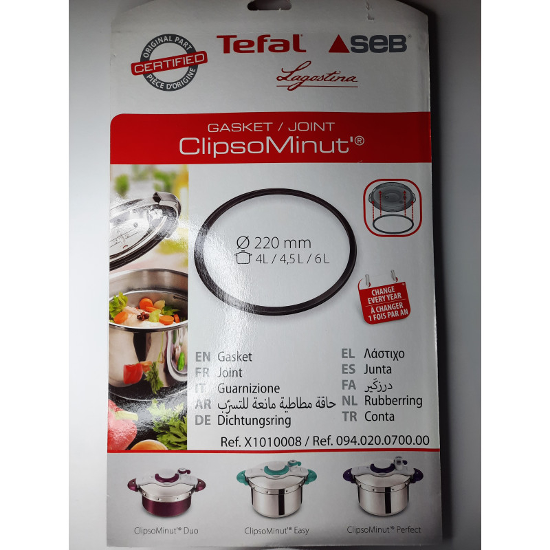 Joint ClipsoMinut' 4L/4,5L/6L tefal SEB