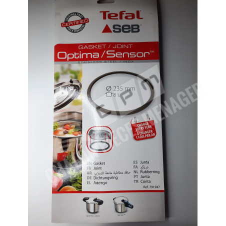 Joint Optima / Sensor 8L tefal SEB