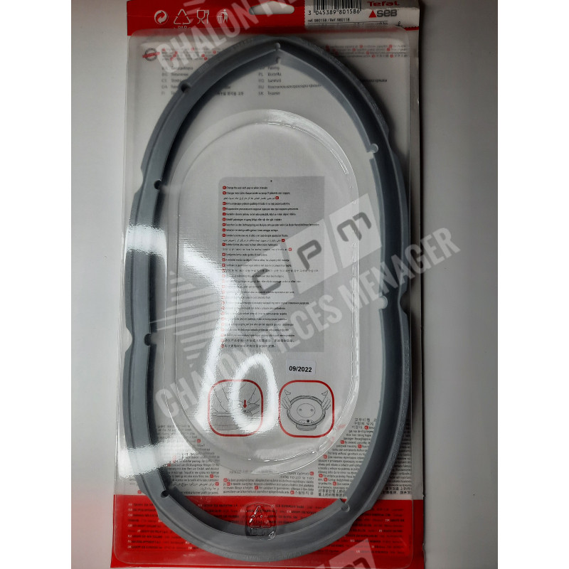 Joint Delicio 8L/10L tefal SEB