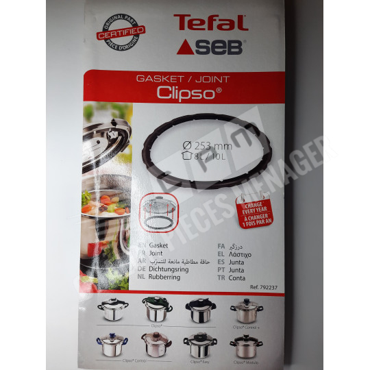 Joint Clipso 8L/10L tefal SEB