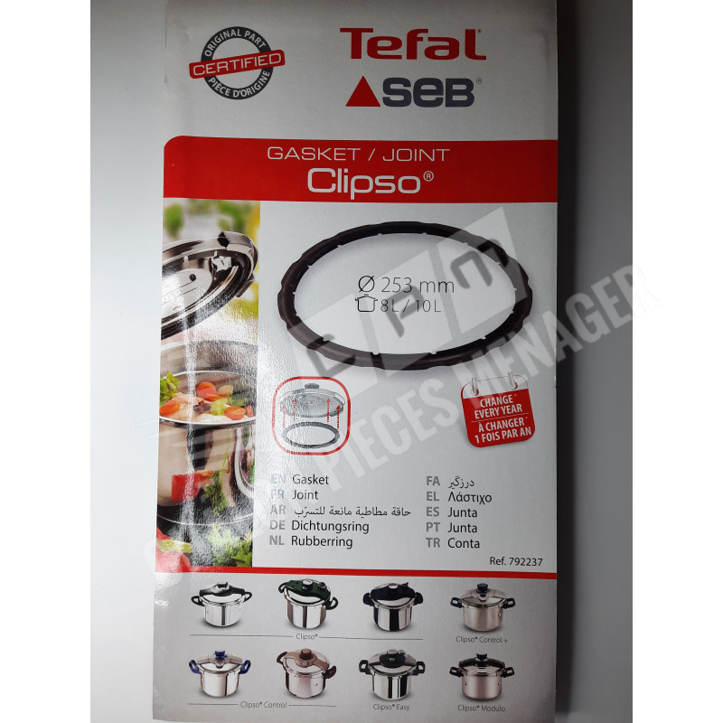 Joint Clipso 8L/10L tefal SEB