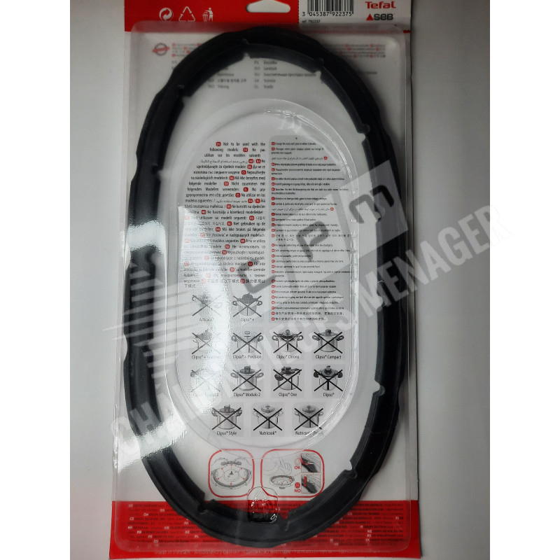 Joint Clipso 8L/10L tefal SEB