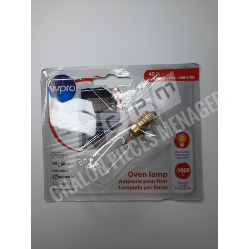 Ampoule pour four 40W E14 300°C
