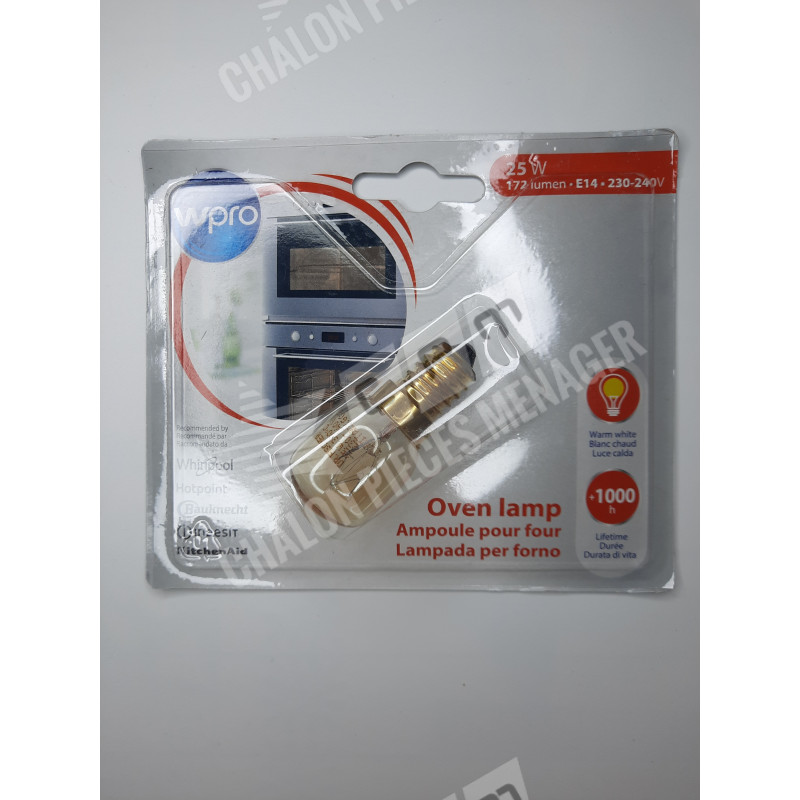 Ampoule pour four 25W E14 300°C