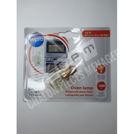 Ampoule pour four 15W E14 300°C