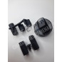Bouton noir + embouts réversibles universels