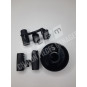 Bouton noir + embouts réversibles universels