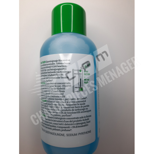 NETTOYANT VITRE CONCENTRE KOBOLD GC100 200ML
