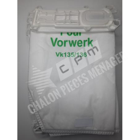 SACS ASPIRATEUR VORWERK VK135/136