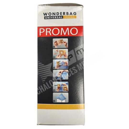 SACS ASPIRATEUR (1 boîte x10) UNIVERSELS WONDERBAG PROMO